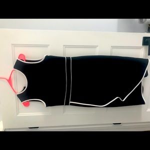 Black/white Calvin Klein dress